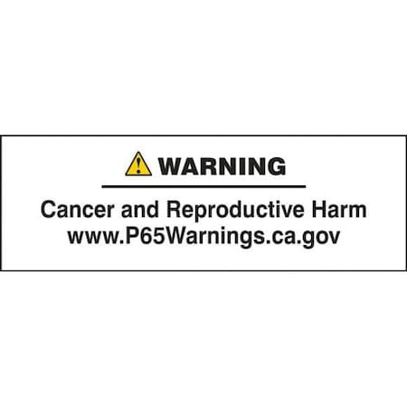 Accuform PROP 65 CONSUMER PRODUCT LCAW622PSK LCAW622PSK